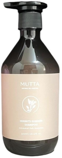 MUTTA 沐塔 極致豐盈修護洗潤組 狂野探秘 500ml, 1個, 純淨控油洗髮精500ml