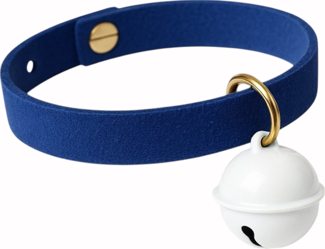 어베일텐비 아기고양이목걸이, 블루, 1개