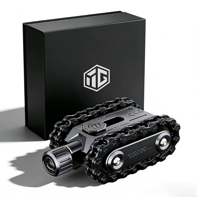 피젯 Tank edc 고급 피젯 토이 스트레스 해소 장난감, 1개, 블랙 - 쿠팡