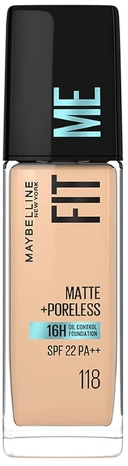 메이블린 핏미 파운데이션 127 골든허니 30ml, 30ml (1개입), 118 라이트 베이지, 1 - 쿠팡