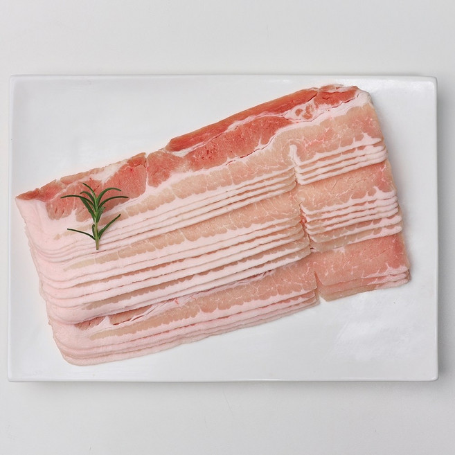 한장씩 얇게 핀 대패삼겹살, 500g, 3개