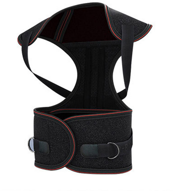 큐밴 바른 자세교정 밴드 사이즈선택 굽은 어깨 척추 허리 교정 보호대, 1개