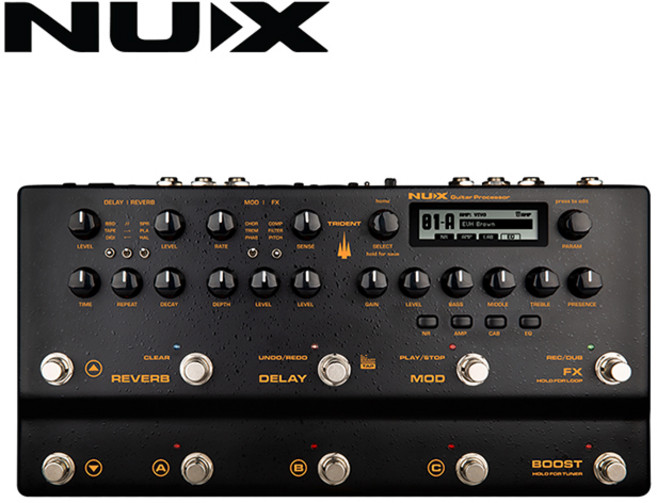 뉴엑스 NuX Trident 멀티이펙터 (NME-5), 1개, 내용참조