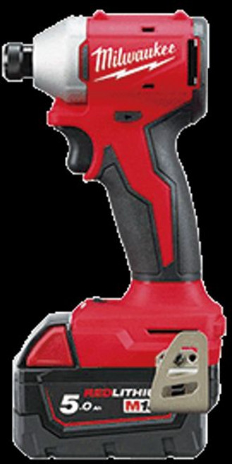 밀워키 충전임팩드라이버(브러쉬리스) M18BLIDR-502C 18V(5.0Ah), 1개