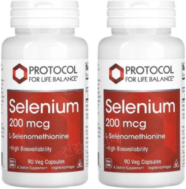 Protocol for Life Balance 셀레늄 200mcg Selenium, 2개, 90정 - 쿠팡