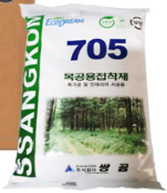 쌍곰 705 목공용 접착제 800g, 3개
