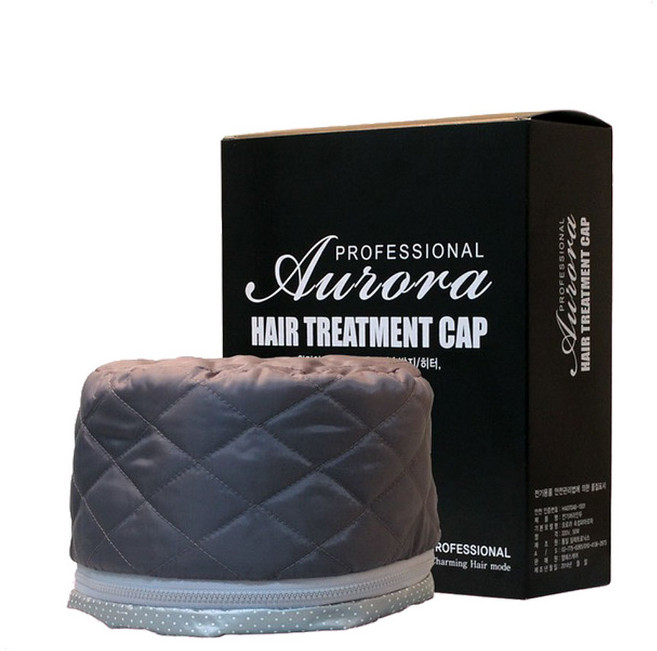 오로라 전기모자 원적외선 트리트먼트 헤어캡 엘라드, 1개