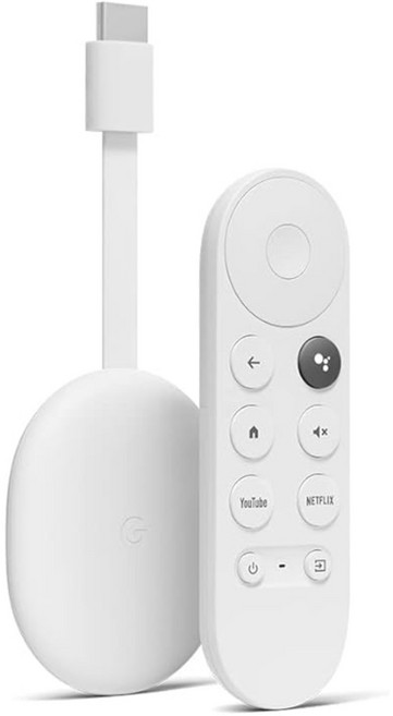 구글 GA019-JP 화질4K 모델 크롬캐스트 TV스틱 [Chromecast with TV], 1개