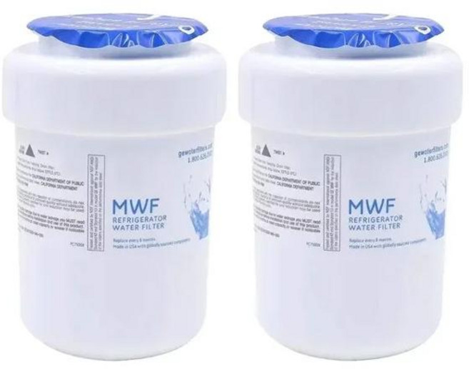 [호환] GE MWF 교체용 냉장고 워터 필터 FMG-1 호환 가능, 02 2Pcs