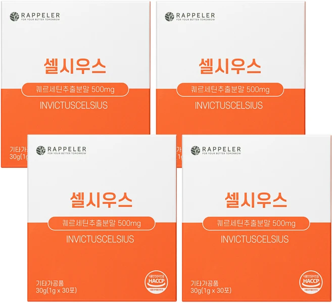 라플레 셀시우스, 30g, 4개 - 쿠팡