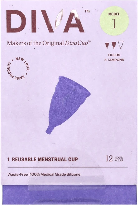 Diva International Diva Cup 모델 1 생리컵 1개, DivaInternationalDivaCup모델1생리컵 - 쿠팡
