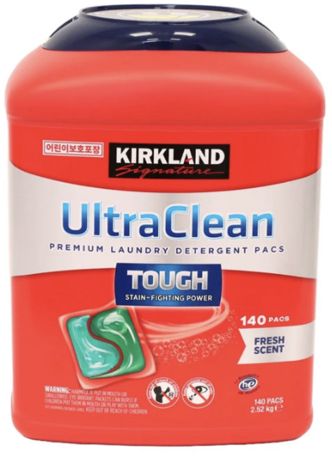 커클랜드시그니춰 울트라클린 캡슐세제, 140개입, 1개