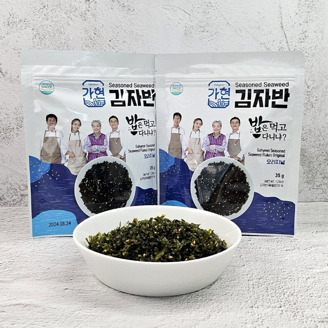 신통씨푸드 수제 김자반볶음 40g 6봉 / 8봉, 수제 김자반볶음 35gx8봉, 8개