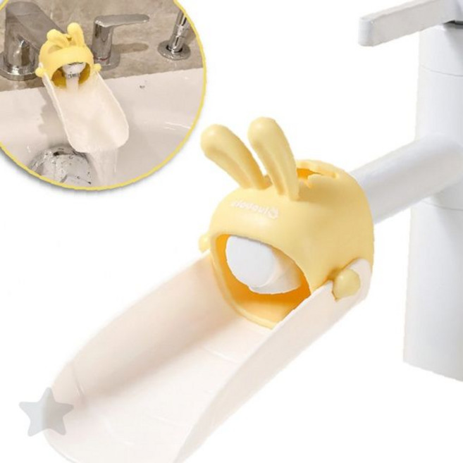싱크대 세면대 수전 수도꼭지 연장탭 유아 어린이 손씻기 세면 보조기, 1개