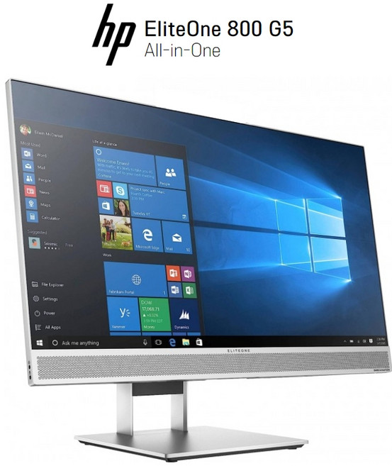 HP 엘리트원 800 G5 올인원PC 일체형PC 인텔 i5세대 RAM 16GB nVME장착 FHD 24인치 윈도우11 웹캠O (무선 키보드와 마우스 증정), i5-8세대, 256GB, 8GB