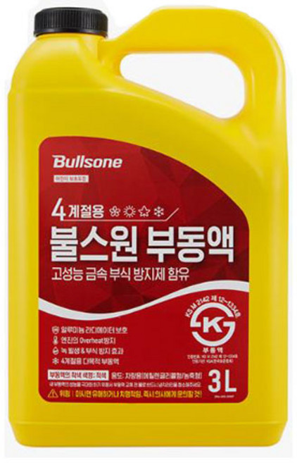불스원 부식방지 대용량 4계절부동액 3L