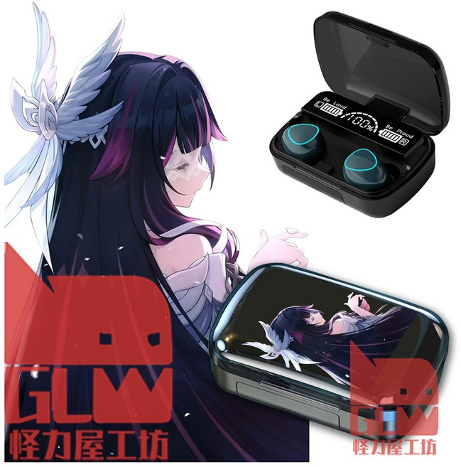 [원신] 콜롬비나 블루투스 무선 이어폰 헤드셋 아이폰 안드로이드, 스타일 3