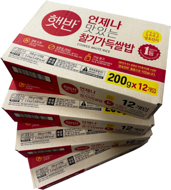 CJ 제일제당 즉석밥 햇반 200g, 48개
