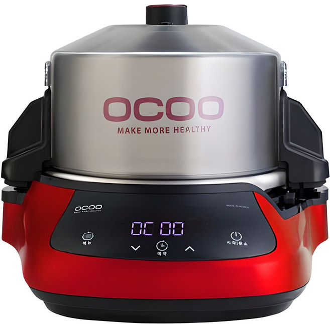 오쿠 슬림 마스터 쿠커 약탕기 레드, OC-M2000PR