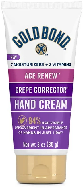 Gold Bond 에이지 리뉴 크레이프 커렉터 핸드크림 겨울보습 겨울선물, 2개, 85g - 쿠팡