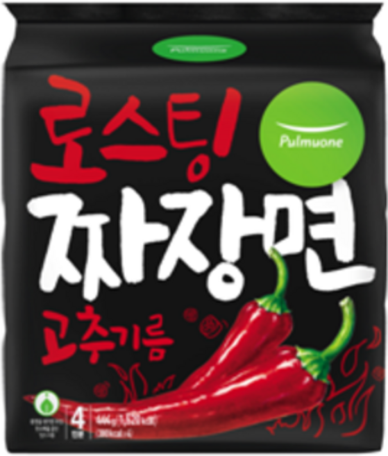 풀무원 로스팅 짜장면 고추기름 32개입, 32개