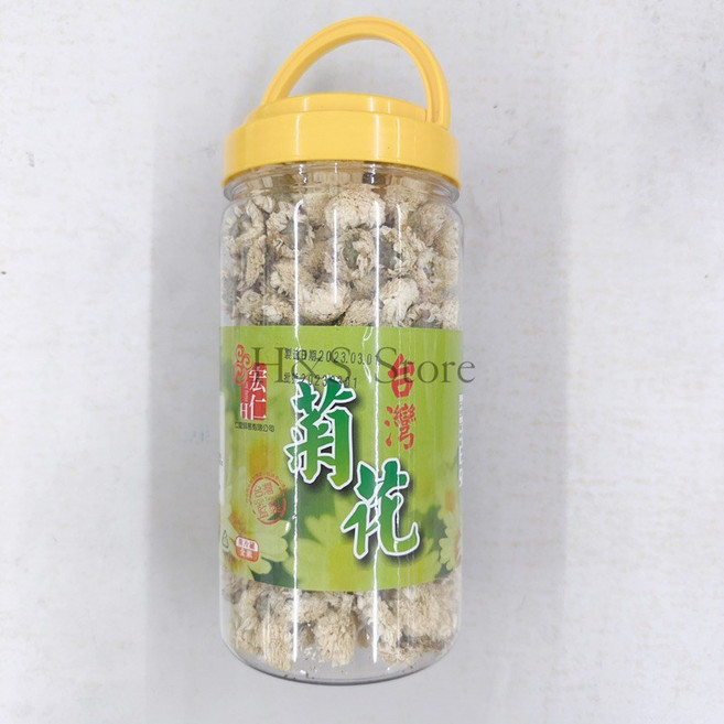HsStore 台灣 菊花 75g 罐裝乾燥花, 1個