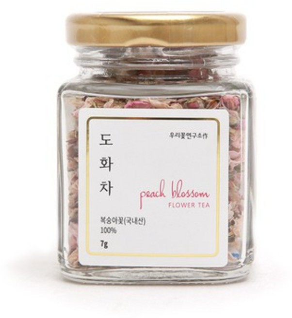 우리꽃연구소 도화차 미니7g, 7g, 1개입, 1개