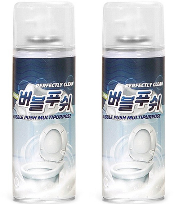 버블푸쉬 배수구 다용도용 클리너, 160g, 2개