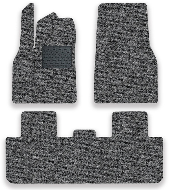 컨셉토디자인 확장형 코일매트 테슬라 2025 모델Y 주니퍼 1열2열 세트, 그레이, 1005_1 모델Y 주니퍼(일반형)