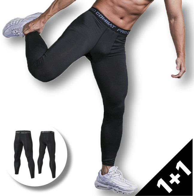 [1+1] SupplyPro 남자 스포츠 레깅스