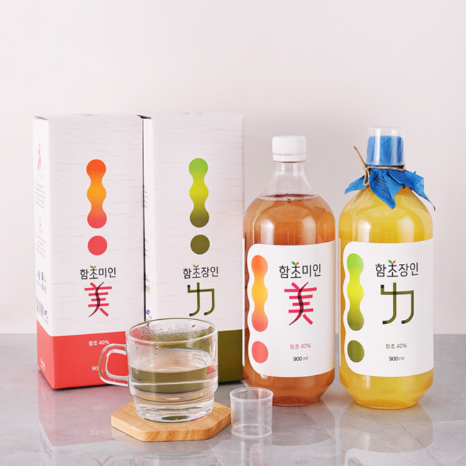 [다사랑함초] NEW 함초미인 / 함초장인 900ml 무가당발효효소