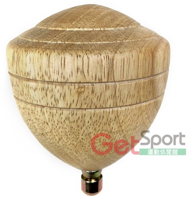金人牌 原木陀螺 9cm 兒童懷舊玩具, 1個