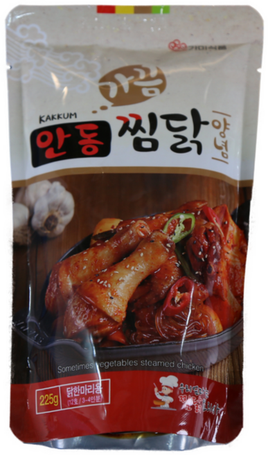 가미 일회용 가끔 안동찜닭양념 225g 2봉지, 안동찜닭양념(일회용), 2개