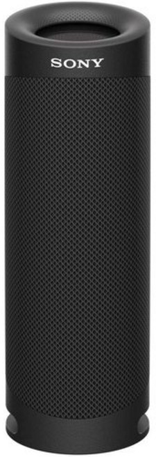 소니 무선 휴대용 스피커 SRS-XB23 : 방수방진방청BluetoothPC 스피커에도 2대 연결해 스테레오페어 가능중저음 모델마이크 첨부최대 12시간 연속 재생 2020년 모델블랙 SRS-XB23 B