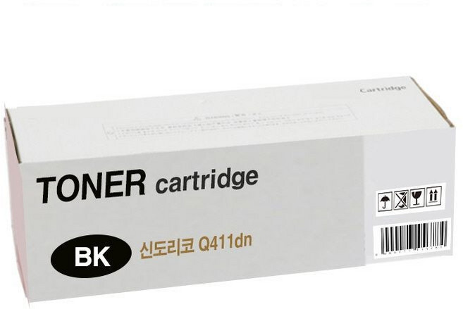 신도리코 Q411dn 호환토너 검정 리필 교체 복사기 완제품 복합기 프린터 프린트 잉크 대용량 레이저