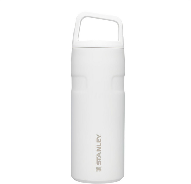 스탠리 아이스플로우 에어로라이트 캡 & 캐리 + 텀블러, 프로스트화이트, 473ml, 1개