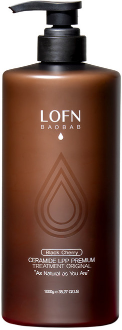 로픈 바오밥 세라마이드 엘피피 프리미엄 헤어 트리트먼트 오리지널 블랙체리 1000g, 1개, 1L