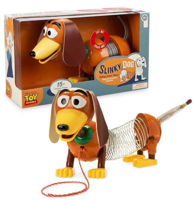 디즈니 토이스토리 슬링키 독 사운드 피규어 강아지 장난감 선물 인형, 1개