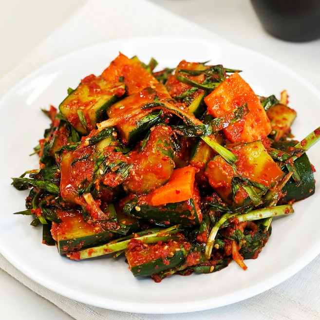 [전라도찐맛] 당일제조 아삭~아삭 2대 종가댁 비법 오이부추김치, 3kg, 1개