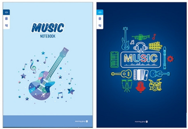 모닝)초등 음악노트(칸/남) 1000, 단품