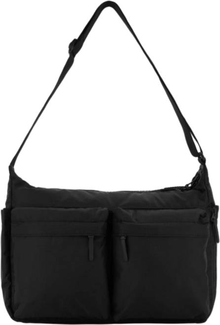 유니클로 멀티 포켓 숄더백 투웨이 크로스 가방 블랙