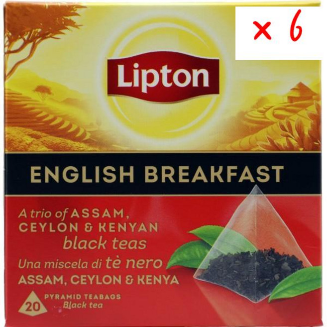 립톤 잉글리쉬 브렉퍼스트, 6개, 1개입, 46g