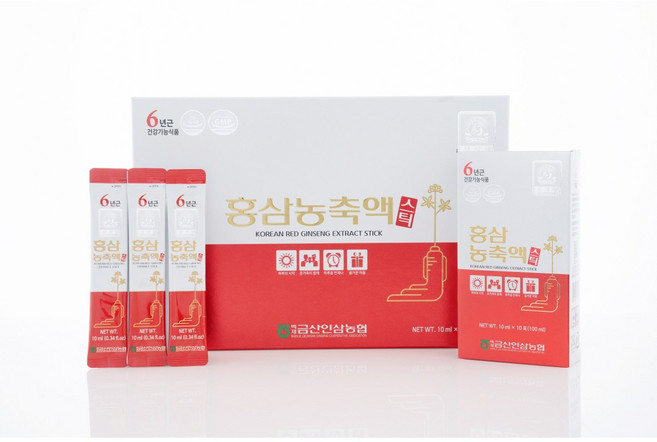 삼지원 금산인삼농협 홍삼농축액스틱 10ml X 30, 1개