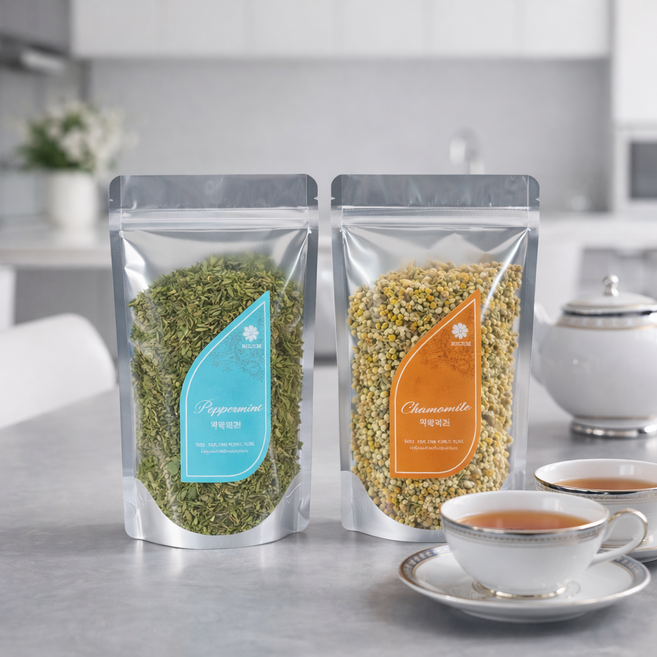 [백화점납품] 독일산 명품허브차 9종 라벤더 캐모마일, 1개, 1개입, 60g