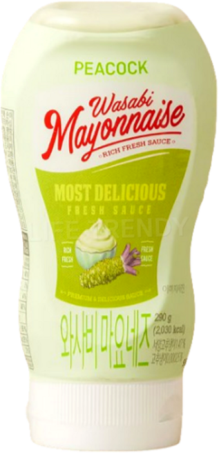피코크 와사비 마요네즈 290g, 1개