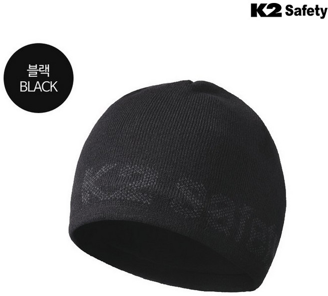 K2 플리스 비니 IMW17957 니트모자 겨울모자 와치캡, BLACK(검정)