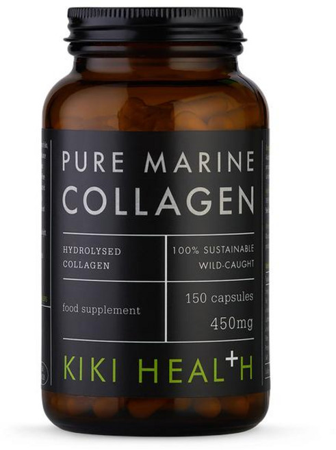 영국 키키헬스 KIKI HEALTH Pure Marine Collagen 퓨어 마린 콜라겐 식물성 캡슐, 150정, 4개