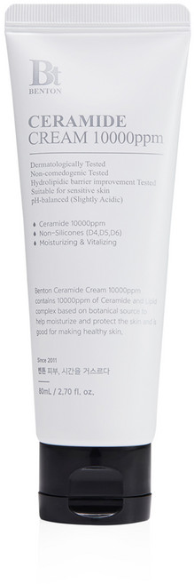 [벤튼] 피부 장벽 진정 세라마이드 크림, 1개, 80ml