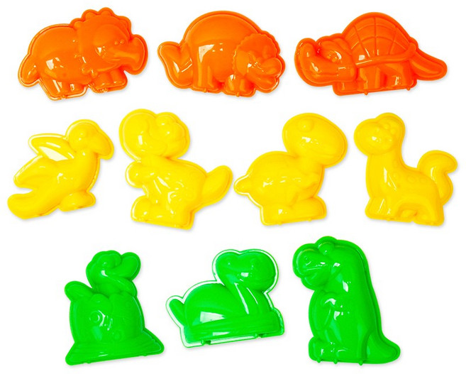 공룡 모양틀 / 키즈맘아트 모래 놀이 모양 칼 찍기 틀 커터 몰드 세트 자동차 바다 정글 동물 모래성 이동수단 모션샌드 샌드 클레이 플레이 도우 점토 찰흙 집콕 엄마표미술 홈스쿨, 1개