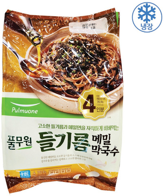 풀무원 들기름 메밀 막국수, 1개, 782.8g